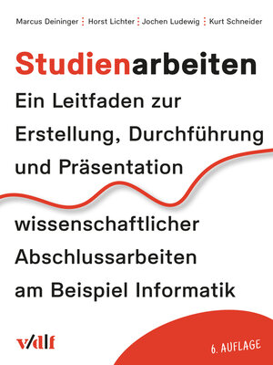 cover image of Studienarbeiten
